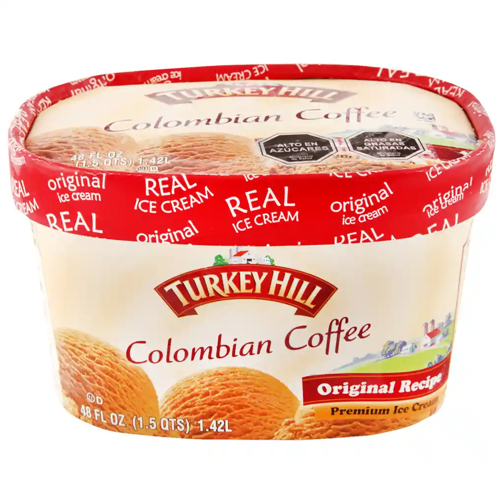 Turkey Hill Helado Cremoso Sabor a Café Colombiano