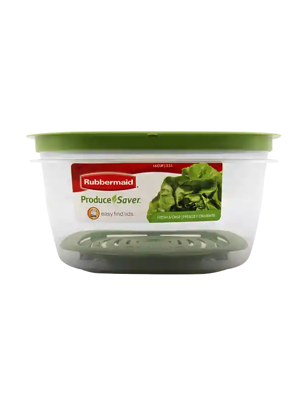 Contenedor Hermético Rubbermaid Cuadrado 3.3 L