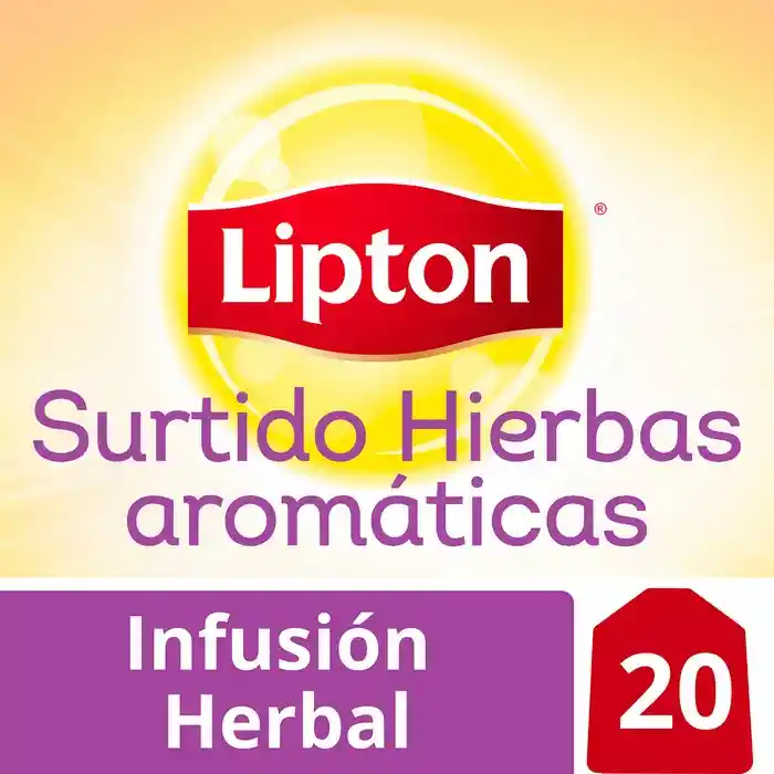 Lipton Surtido Hierbas Aromaticas 20 Bolsitas