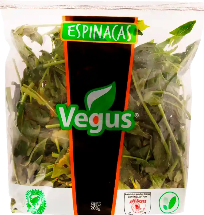 Vegus Hoja Espinaca Organic Bolsa