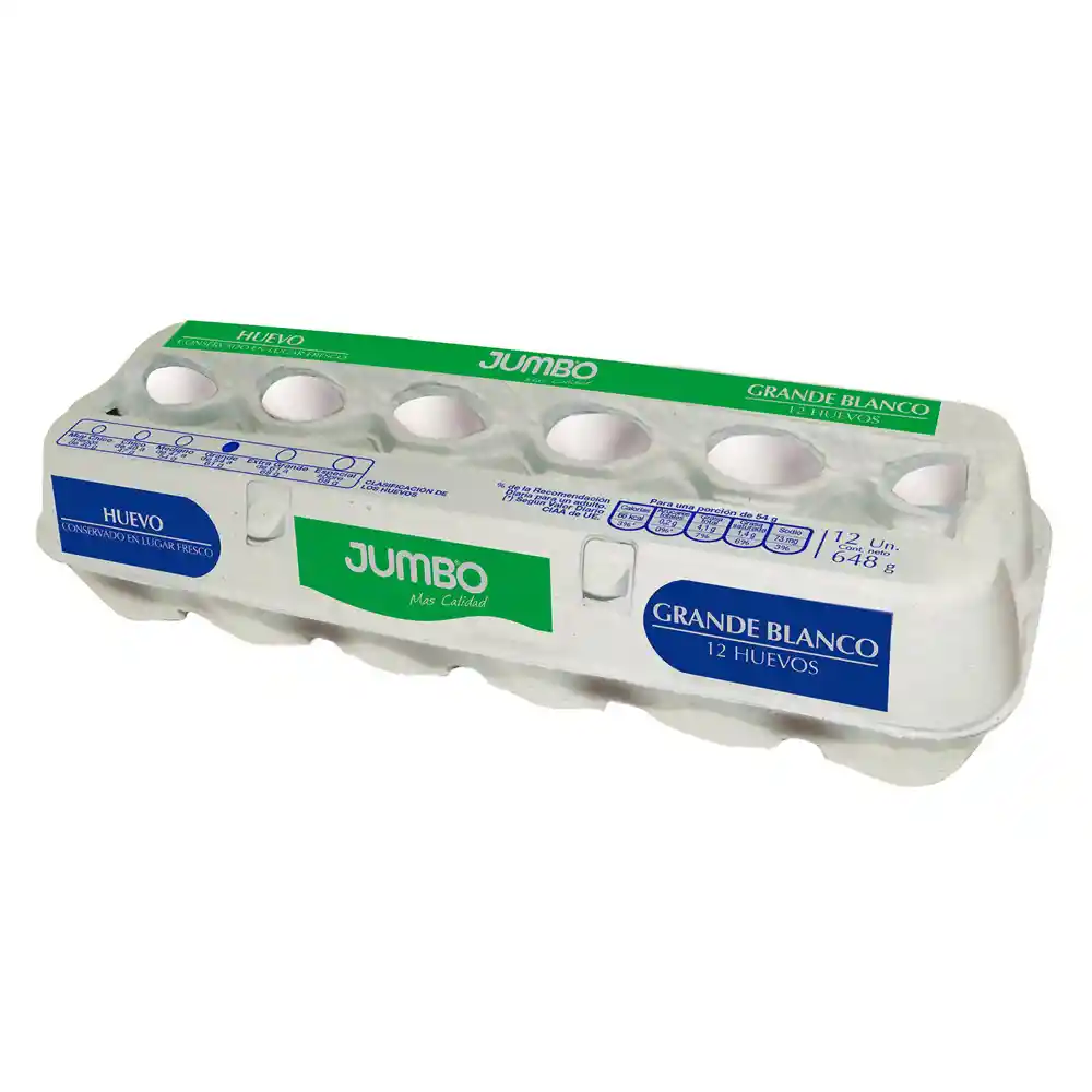 Huevo Grande Blanco