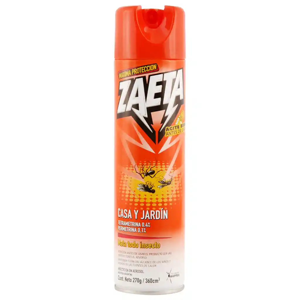 Zaeta Insecticida Casa y Jardin