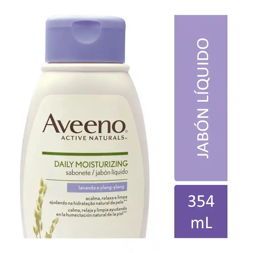 Aveeno Jabon Liquido Lavanda