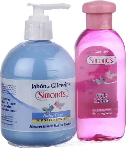 Simonds Jabon Liquido Celeste Valv 340Ml+C