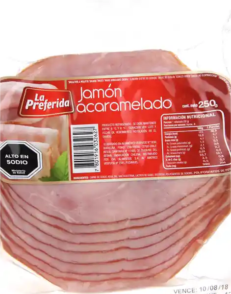 La Preferida Otros Jamon Acaramelado