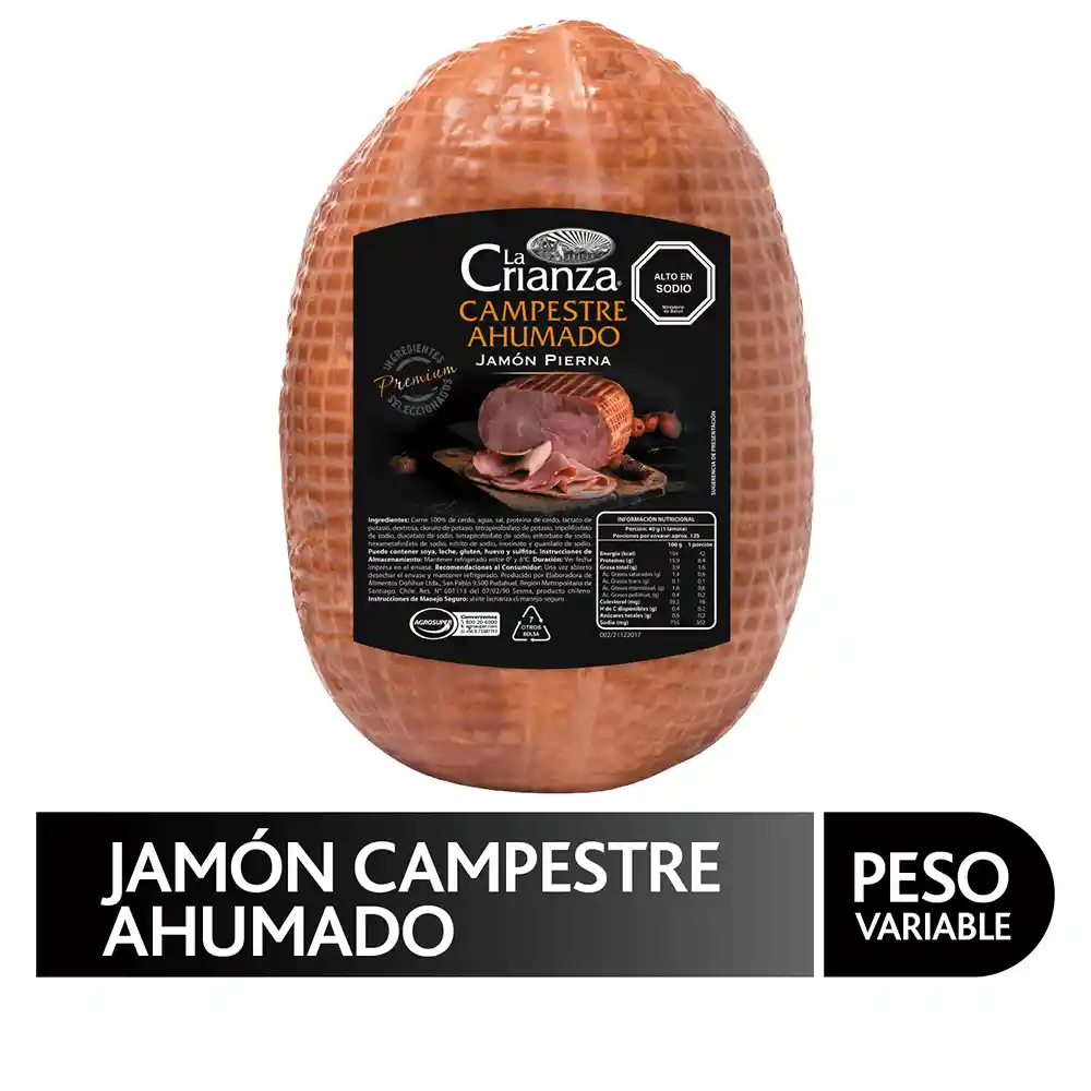 La Crianza Jamón Campestre Ahumado Grane