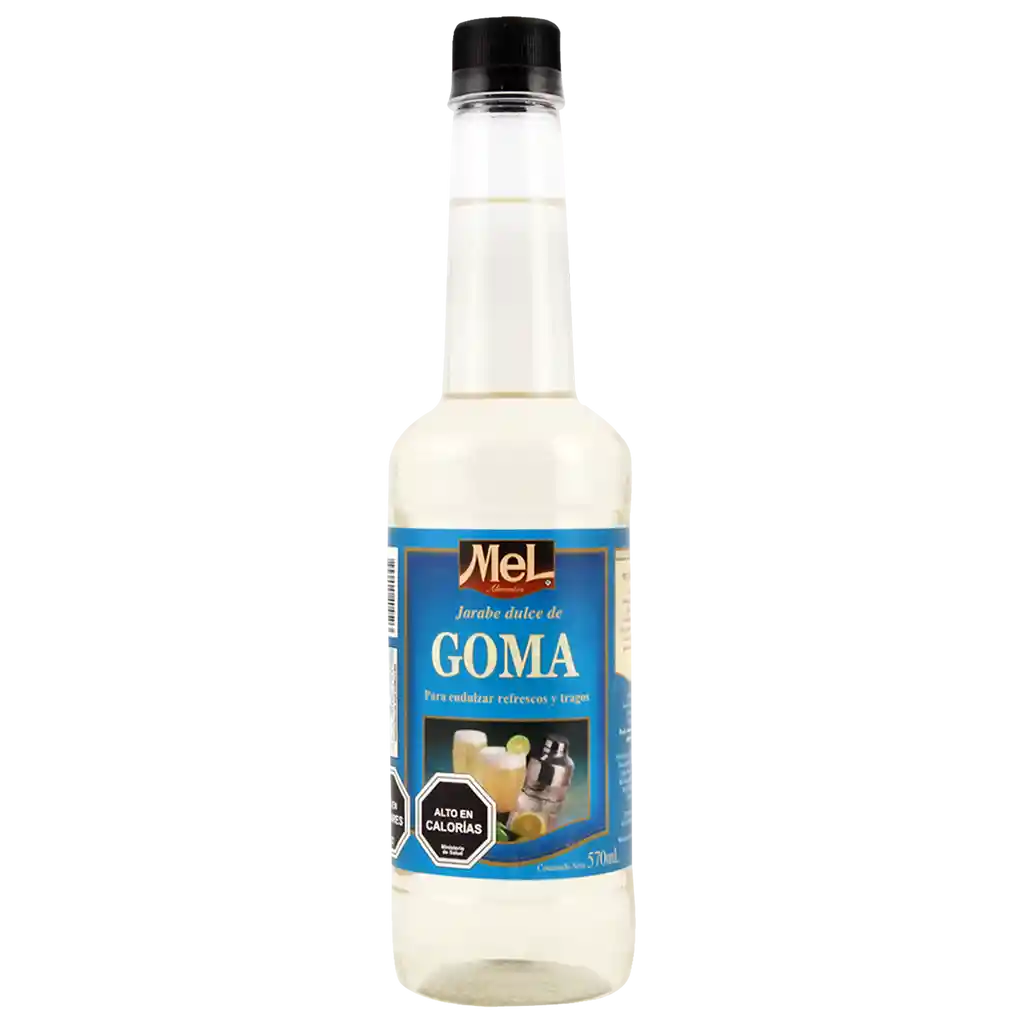Goma Mel Jarabe Botella