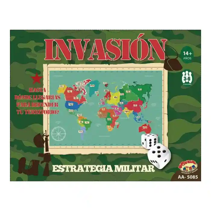 Invasión Juego Estrategia Militar