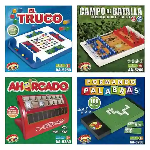 Asturias Kit De Juegos Clasicos