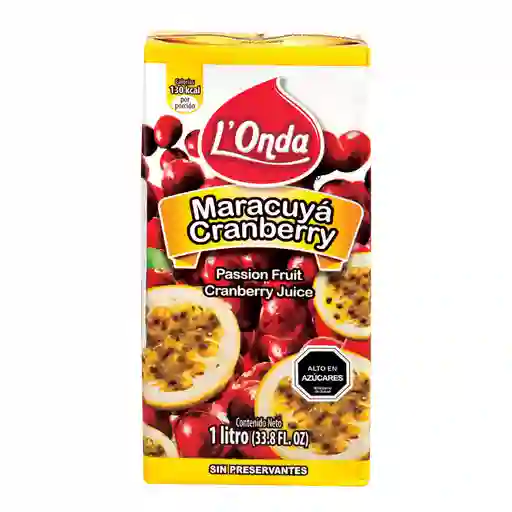 Cranberry Londa Jugo Sabor Maracuyá