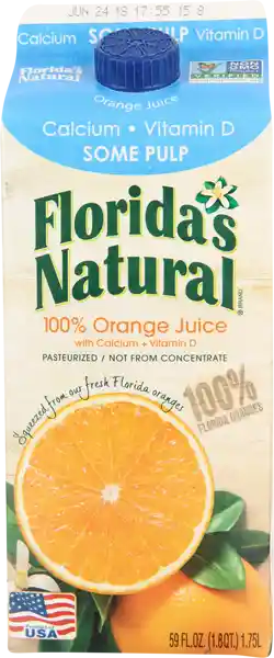 Floridas Natural Jugo Naranja Calcio Vit D