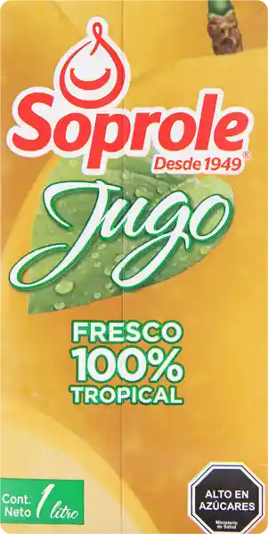 Soprole Jugo Fresco Cj Sq Tropical