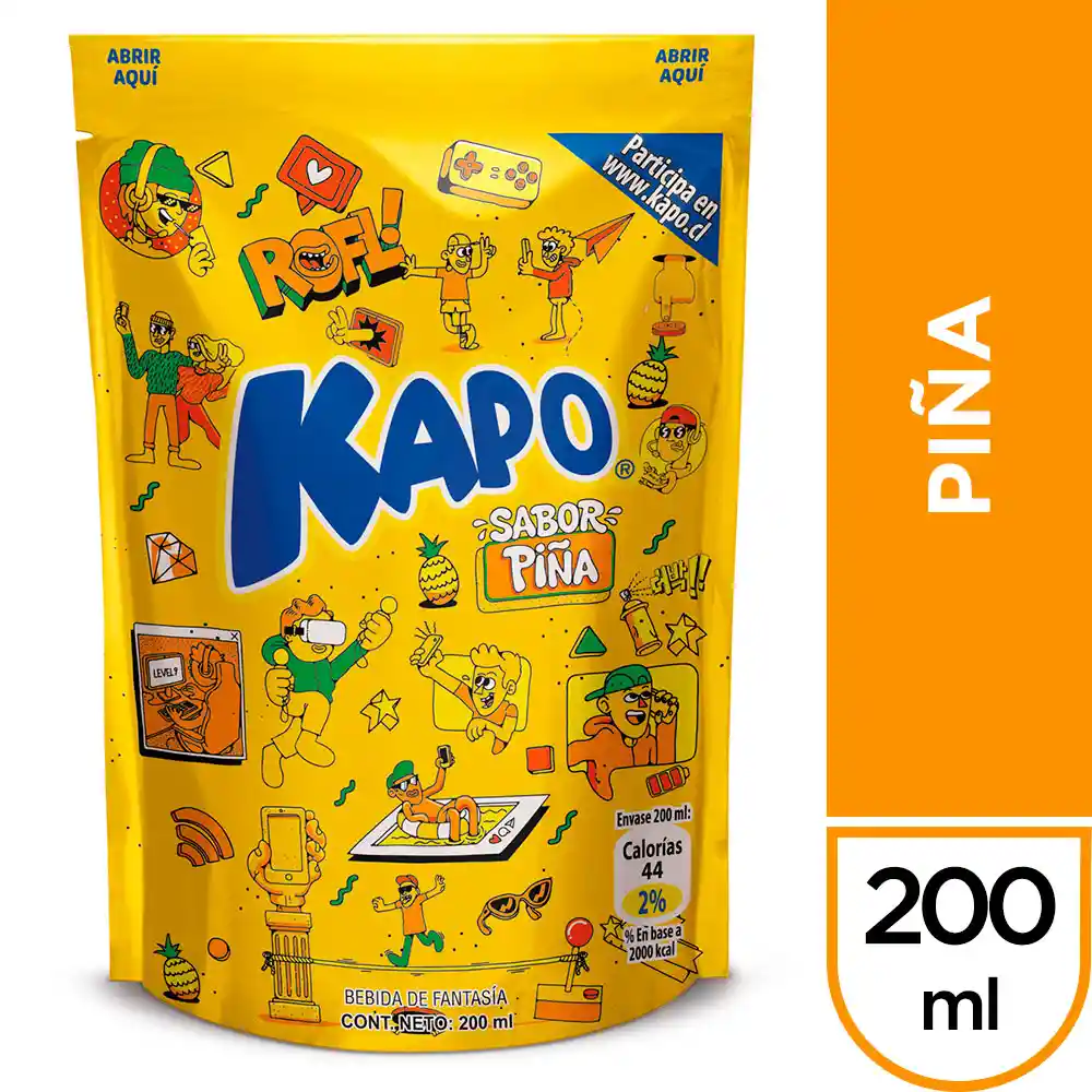 Kapo Jugo Sabor Piña