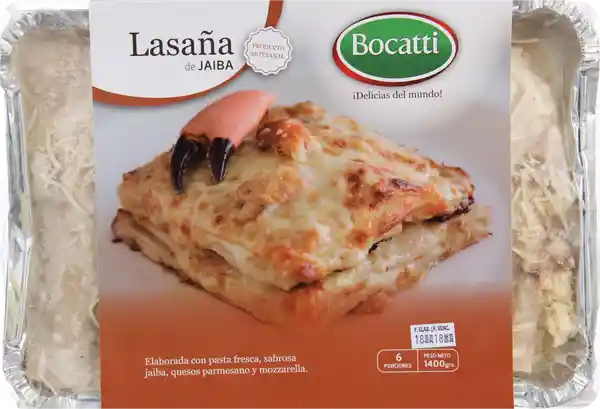 Bocatti Lasaña Jaiba