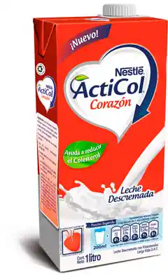 Acticol Leche Descremada Con Tapa