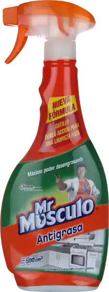 Mr Musculo Limpiador Antigrasa Gatillo Verde