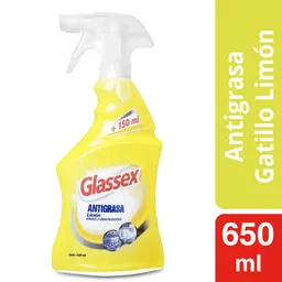 Glassex Antigrasa Gatillo 650ml