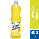 Lysol Limpiador Líquido Desinfectante Limón 900ml