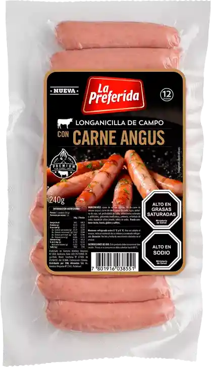 La Preferida Longanic Campo C Angus