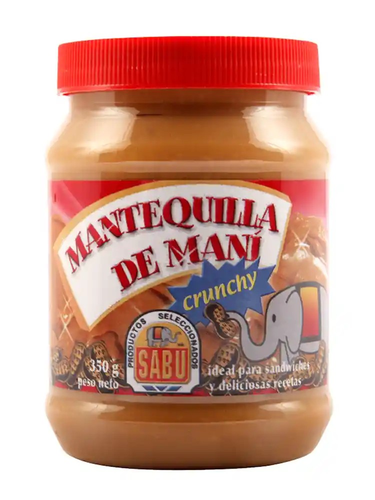 Sabu Mantequilla Mani Crunchy 395