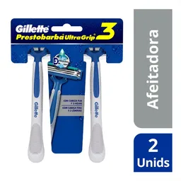 Gillette Maquina de Afeitar Prestobarba Ultra Grip 3