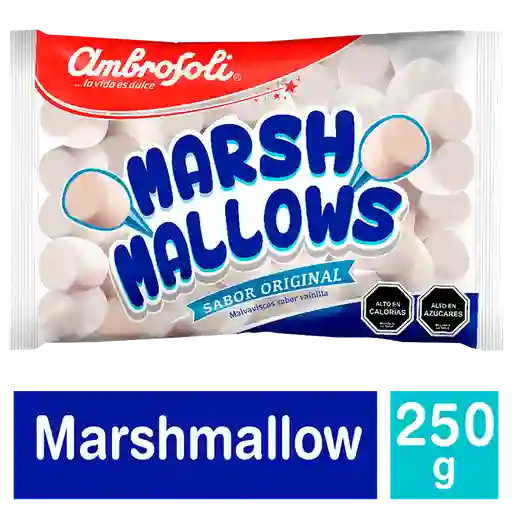 Ambrosoli Malvaviscos Sabor a Vainilla Original