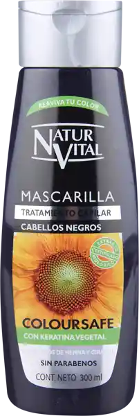 Naturaleza Mascarilla Capilar Negro