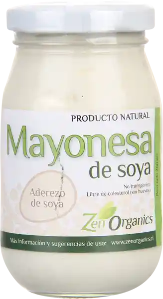   Zen Organics  Mayonesa De Soya 