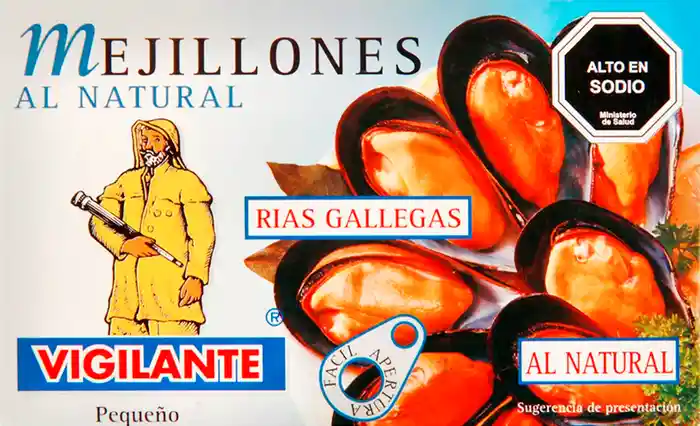 Vigilante Mejillones Al Natural