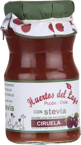 Huertos Del Lago Mermelada Stevia Sabor Ciruela