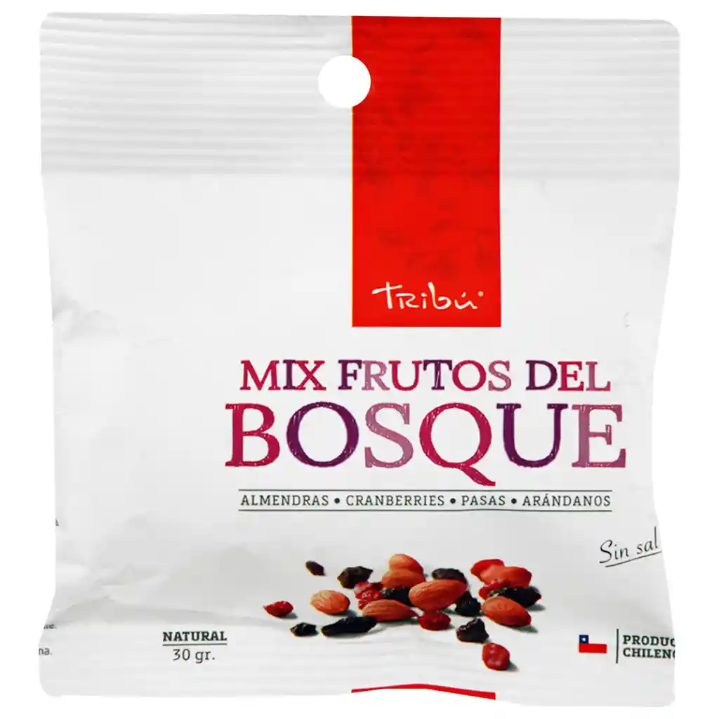 Tribu mix frutos secos cramberries