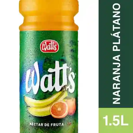 Watts Néctar de Naranja y Plátano
