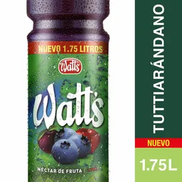 Watts Néctar de Fruta Sabor a Tuttiarándano