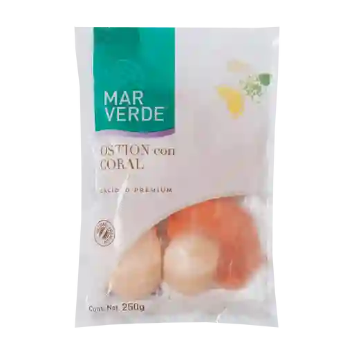 Mar Verde Ostion Con Coral