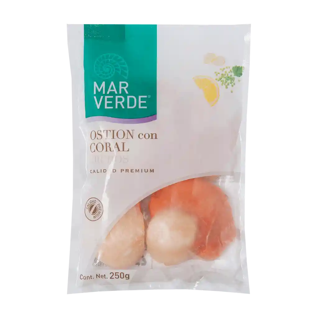 Mar Verde Ostion Con Coral