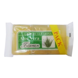 Trianon Pack Jabon Glic Aloe 3 Un