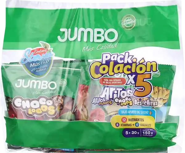 Pack Cereal Colación