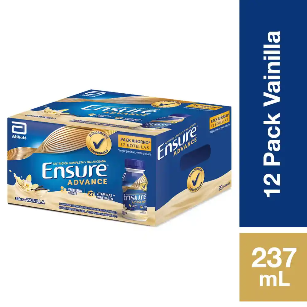 Ensure Advance Vainilla Liquido