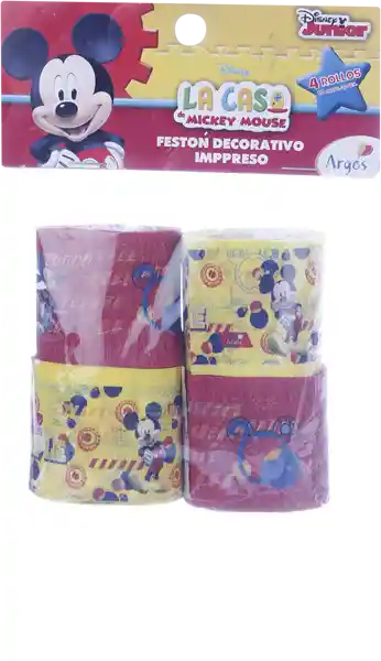 Argos Pack Feston Imp 4 Un Mickey