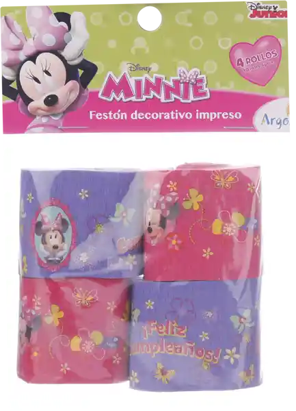 Argos Pack Feston Imp 4 Un Minnie