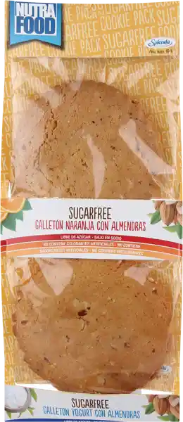 Nutra Food galletón naranja con almendras