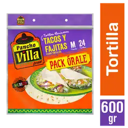 Pancho Villa Tortillas Mexicanas Órale Tamaño M