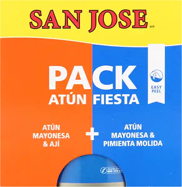 Pack Pasta Atun Pimienta+aji Sn Jose 230