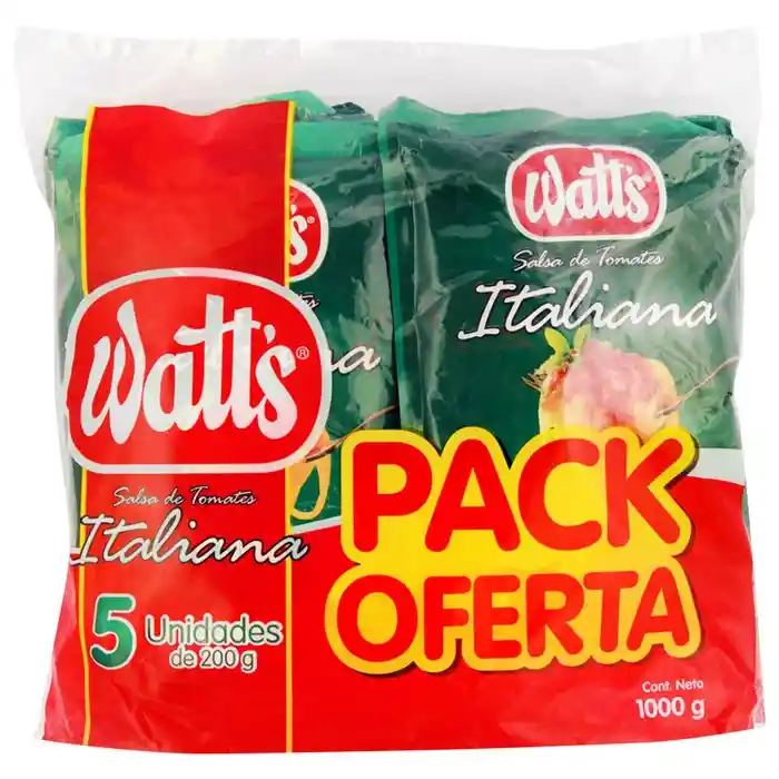 Watts Pack Salsa Tomates Dp