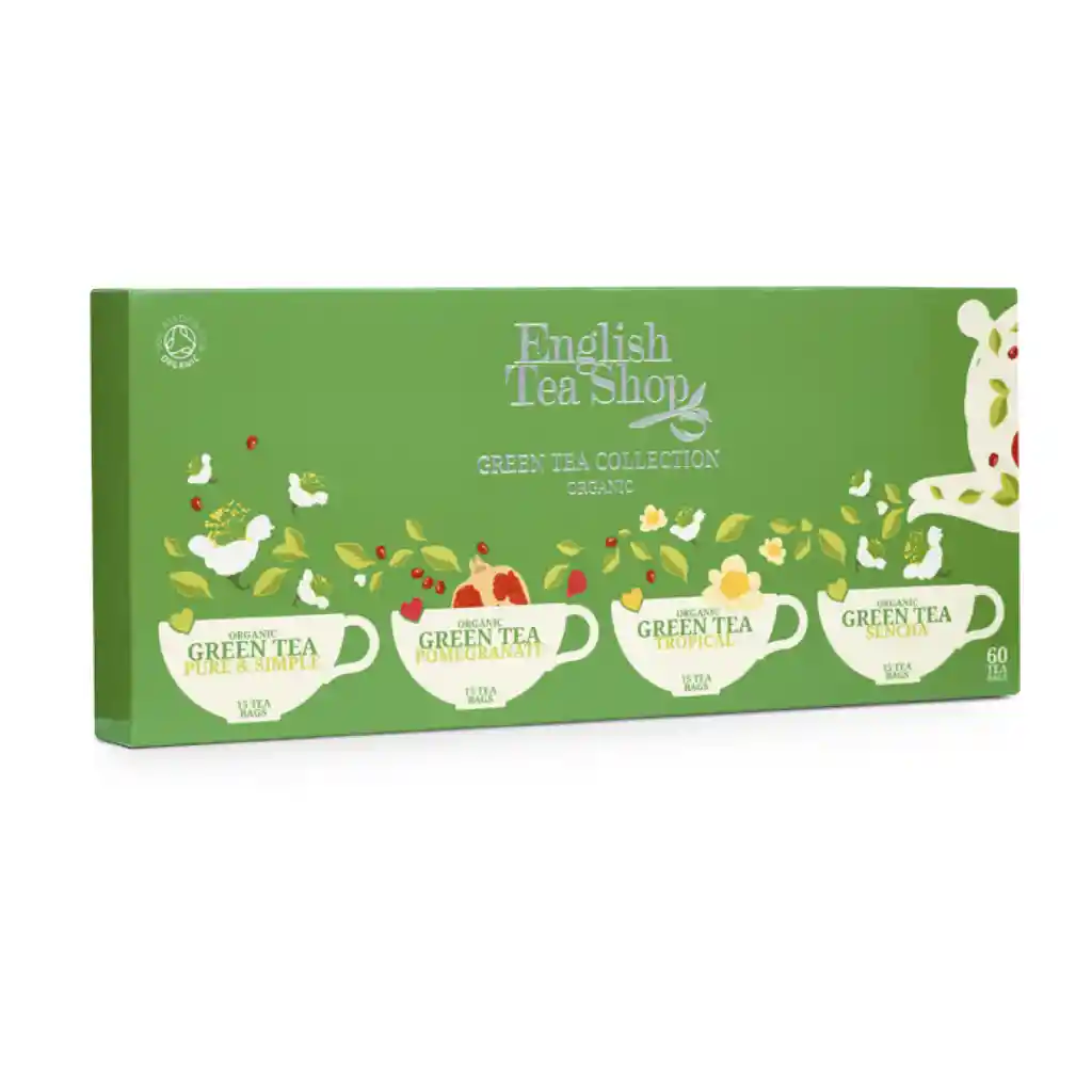 English Tea Shop Pack Té Té Verde Variedades 15 Bolsas