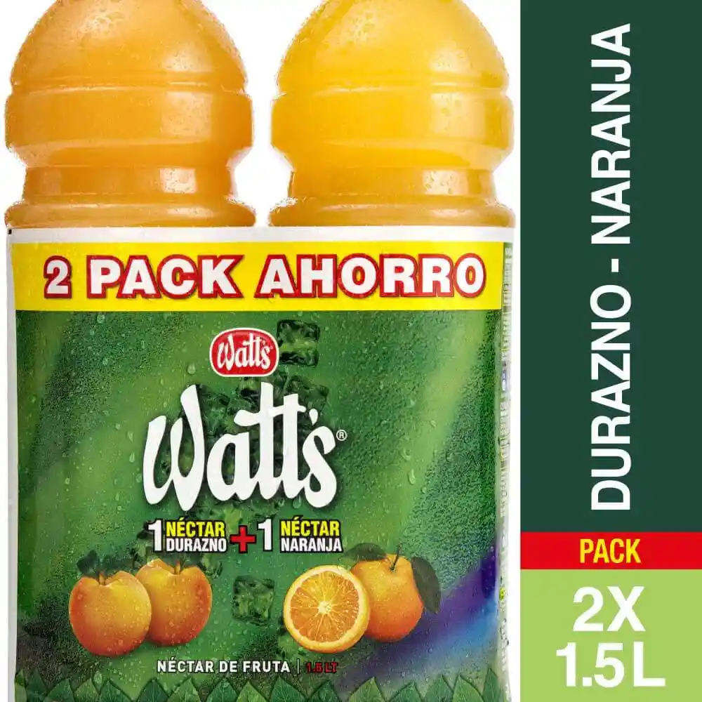 Watts Nectar Durazno Naranja