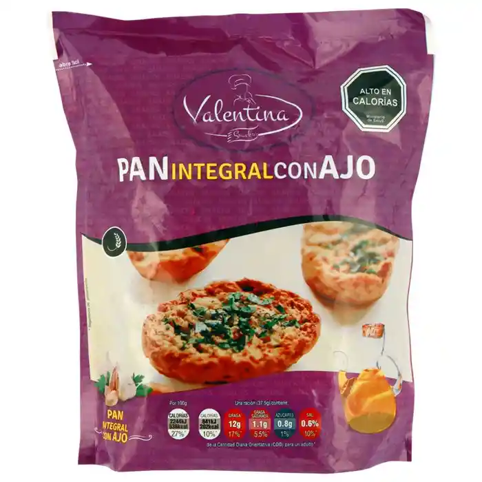 Valentina Pan Integral con Ajo