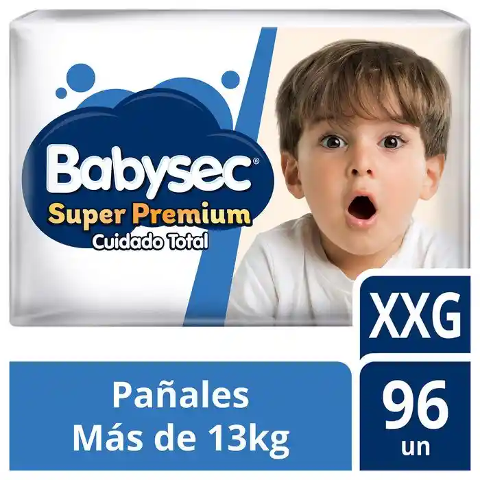 Babysec Pañal Super Premium Xxg 96Un