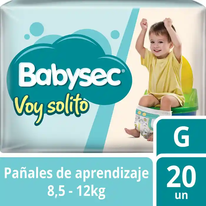 Babysec Pañal Voy Solito G 20Un