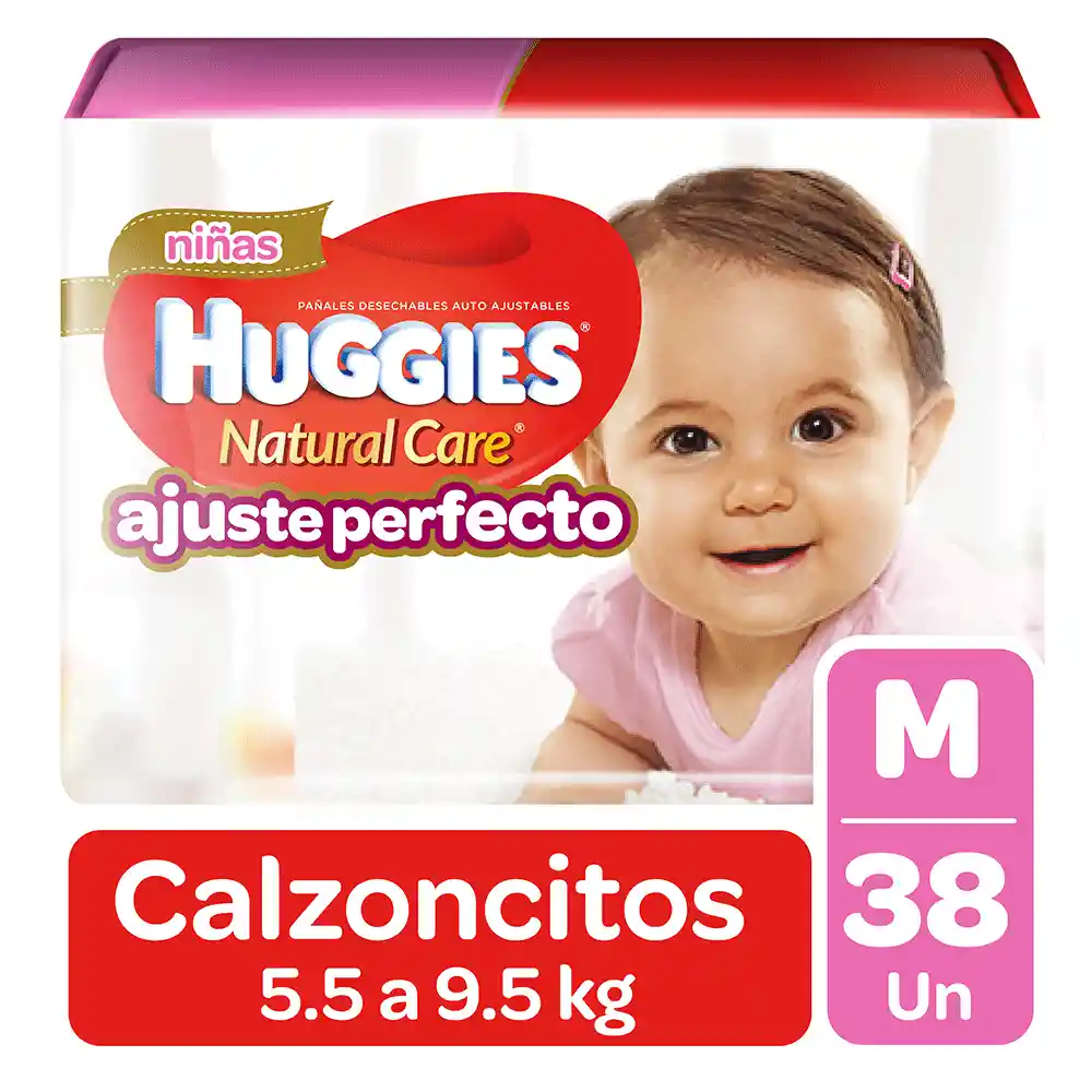 Huggies Panal Natural Care Auto Nina M38